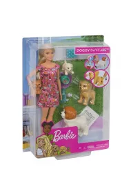Barbie Lalka Opiekunka piesk�w Zestaw Mattel