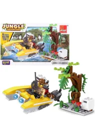 Klocki motor�wka d�ungla 130 element�w