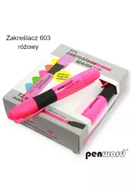 Penword Zakre�lacz r�owy 12 szt.