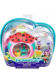 EnchanTimals - Pokoik Kwitn�cy Ogr�d Zestaw Kuchnia Biedronek + Lalka Ladelia Ladybug i Vine Mattel