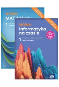 Pakiet podrcznikw: Nowa MATeMAtyka, Nowa Informatyka na czasie. Zakres podstawowy. Liceum i technikum. Klasa 1. Edycja 2024