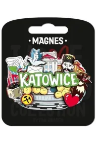 Pan Dragon Magnes I love Poland Katowice ILP-MAG-C-KAT-67