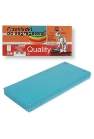 Penword Przek�adki do segregatora turquise 100 szt.