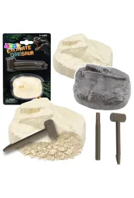 Zestaw archeologiczny kamie� z dinozaurem LeanToys