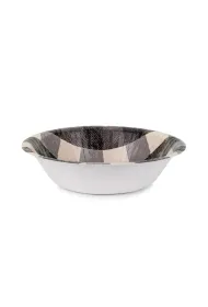 PartyDeco Miseczki papierowe w krat� 17x4.5cm