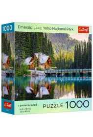 Puzzle 1000 USA Collection Emerald Lake, Yoho National Park Trefl