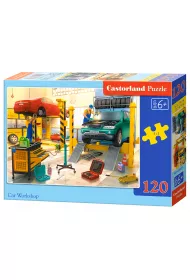 Puzzle 120 el. Car Workshop Castorland