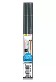 Happy Color Wk�ady do d�ugopisu wymazywalnego Standard A, czarne, 0.5 mm, 3 sztuki