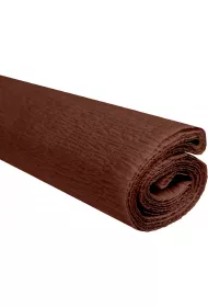 Interdruk Paczka Bibua marszczona brzowy 50x200cm