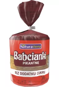 NaturaVena Babcianki pikantne bez dodatku cukru 110 g