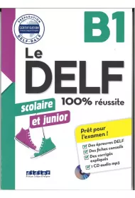 DELF 100% reussite B1 ksi��ka + CD