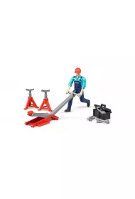 Figurka mechanika z narz�dziami warsztatowymi