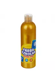 Astra Farba szkolna naturalna tempera metaliczna z�ota 250 ml