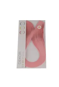Dekor Art Serwis Paski do quillingu 3mmx42cm r�owe 200 szt