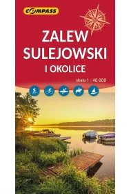 Zalew Sulejowski i okolice. Mapa turystyczna w skali 1:40 000