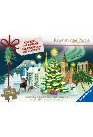 Puzzle Kalendarz adwentowy puzzlowy 24x54 el. Ravensburger