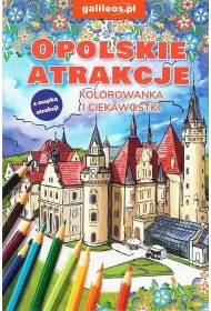 Opolskie atrakcje - kolorowanka 2025