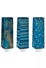 Pan Dragon Torba prezentowa Grand Deep Blue MIX 36x12x10cm