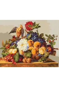 Ideyka Malowanie po numerach z ram� - Jemio�uszka obiad 40x50cm