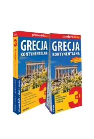 Grecja kontynentalna 3w1 przewodnik + atlas + mapa
