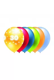 Balon 30 mix kolorw metalik 5 szt.