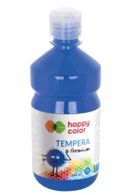 Happy Color Farba tempera Premium 500 ml niebieska