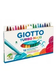 Markery Turbo Maxi 18 kolor�w GIOTTO