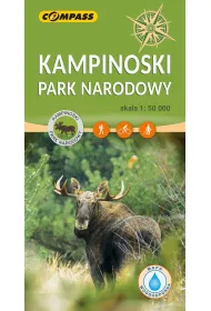 Kampinoski Park Narodowy mapa laminowana skala 1 : 50 000