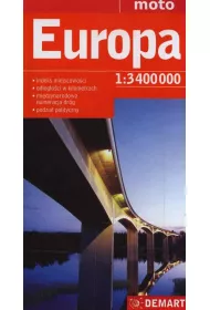 Europa. Mapa samochodowa 1:3 400 000