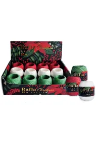 Interdruk Rafia 20m Christmas