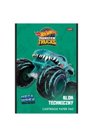 Unipap Blok techniczny A4/10K 190 g/m2 Hot Wheels (10szt)