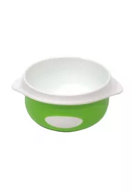 Poupy Miseczka dla dziecka Zielona 4 m+