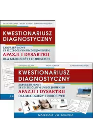 Kwestionariusz diagnostyczny zaburze mowy...