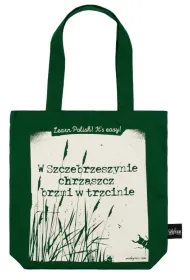 Absztyfikant Torba bawe�niana Chrz�szcz brzmi w trzcinie zielona