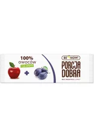 Porcja Dobra Przekska jabkowo - liwkowa bez dodatku cukrw 16 g