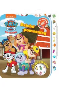 Psi Patrol Kolorowanki naklejanki 4 Dzielni pomocnicy