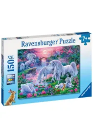 Puzzle 150 el. Jednoro�ec o zachodzie s�o�ca Ravensburger