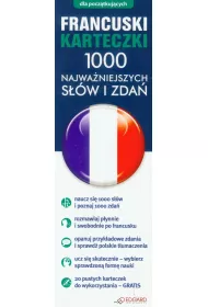 Francuski. Karteczki 1000 najwa�niejszych s��w i zda� dla pocz�tkuj�cych