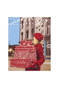 Brushme Malowanie po numerach - �wi�teczny Nastr�j 40x50cm