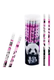 Starpak O��wek z gumk� Panda 48 szt.