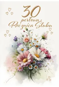 Trend Kartka okoliczno�ciowa Rocznica �lubu 30