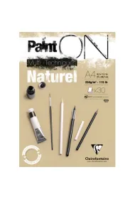 Clairefontaine Szkicownik Paint On Natural A4 250 gsm 30 kartek