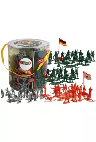 Figurki �o�nierzy 100el