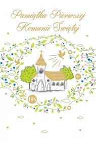 Henry Karnet B6 z kieszonk� Komunia - Ko�ci�