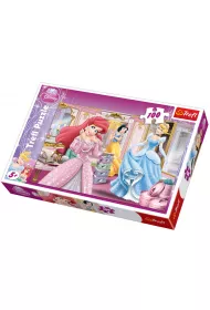 Puzzle 100 el. przygotowania do balu ksi�niczki disneya 16186 Trefl