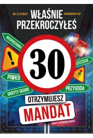 Armin Style KARNET URODZINY 30 B6 Z KOP AS GM-1267 FOL