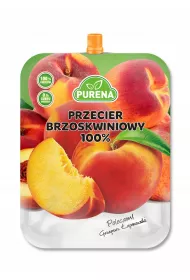 Purena Pulpa przecier brzoskwiniowy 100% 350 g