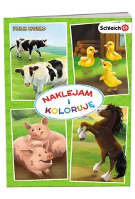 Schleich Farm World. Naklejam i koloruj�