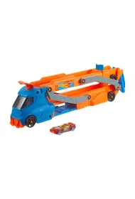 Hot Wheels. Miejski transporter + auto Mattel
