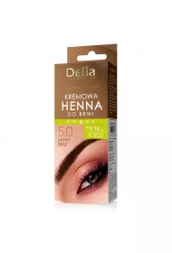 Delia Henna w kremie do brwi 5.0 Jasny Brz 15 ml